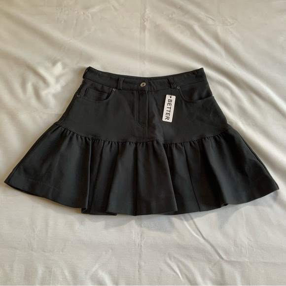 Better Ruffled Skater Skirt - Picture 1 of 12